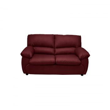 Canapea LUXOR 2L fixa, 2 locuri, bordo, 171x95x95 cm la reducere