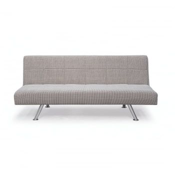 Canapea MORPHEUS extensibila, 3 locuri, bej + kaki, 180x81x80 cm