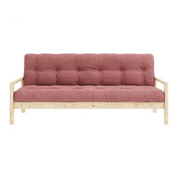 Canapea roz extensibilă 205 cm Knob – Karup Design