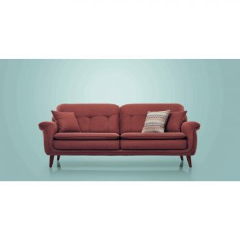 Canapea Seul, 3 locuri, Stofa Caramizie, 230x100x86 H cm Canapea Seul, 3 locuri, Stofa Caramizie, 230x100x86 H cm