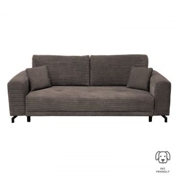 Canapea VEGA extensibila, 3 locuri, cu arcuri si lada depozitare, cafeniu, 237x110x73 cm Canapea VEGA extensibila, 3 locuri, cu arcuri si lada depozitare, cafeniu, 237x110x73 cm