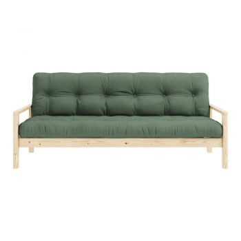 Canapea verde extensibilă 205 cm Knob – Karup Design