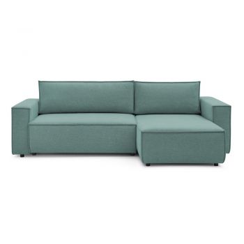 Colțar albastru deschis extensibil (cu colț variabil) Nihad – Bobochic Paris Colțar albastru deschis extensibil (cu colț variabil) Nihad – Bobochic Paris