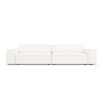 Canapea 3 locuri, Jodie, Micadoni Home, BL, 204x102x70 cm, poliester Boucle, bej la reducere