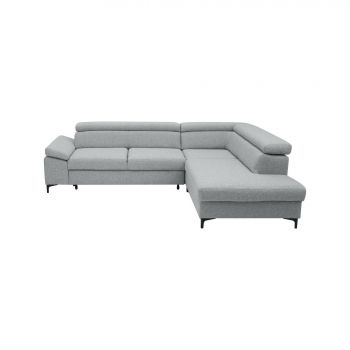 Coltar Extensibil Lonigo, 247x196x71-84 cm, Personalizabil ieftin