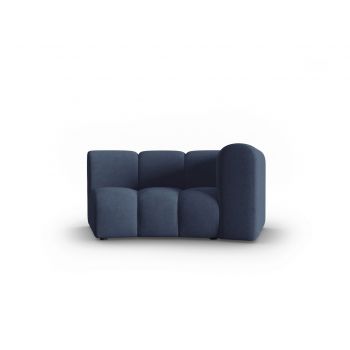 Modul canapea dreapta 1.5 locuri, Lupine, Micadoni Home, BL, 171x87x70 cm, poliester chenille, albastru ieftina