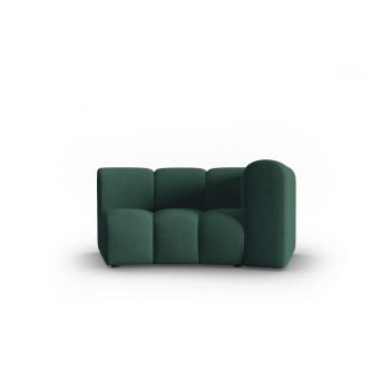 Modul canapea dreapta 1.5 locuri, Lupine, Micadoni Home, BL, 171x87x70 cm, poliester chenille, verde ieftina