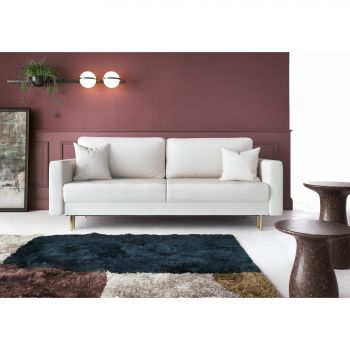 Canapea Extensibila Lea, 230x97x90 cm, Stofa Equilibrio 01