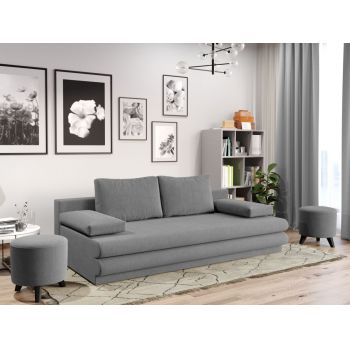 Canapea Extensibila Sensi Gri Deschis