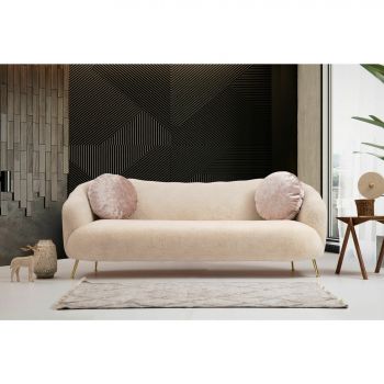 Canapea Istiridye, 215x90x85 cm - Beige