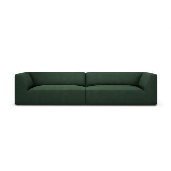 Canapea 4 locuri, Ruby, Micadoni Home, BL, 302x93x69 cm, poliester, verde la reducere