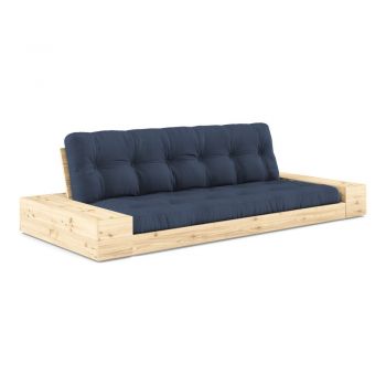 Canapea albastru-închis extensibilă 244 cm Base – Karup Design