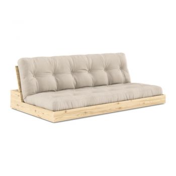 Canapea bej extensibilă 196 cm Base – Karup Design la reducere