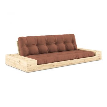 Canapea cărămizie extensibilă 244 cm Base – Karup Design