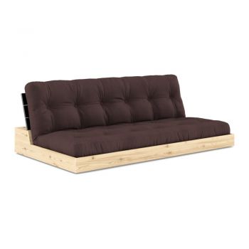 Canapea maro închis extensibilă 196 cm Base – Karup Design la reducere