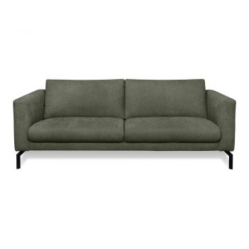 Canapea verde-închis 216 cm Gomero – Scandic