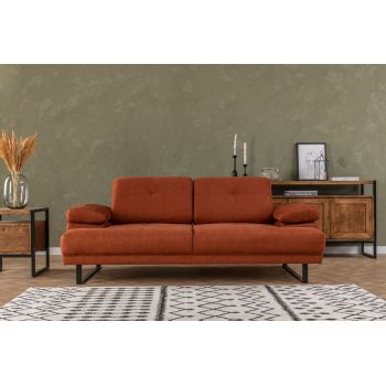 Canapea 2 Locuri Mustang Orange