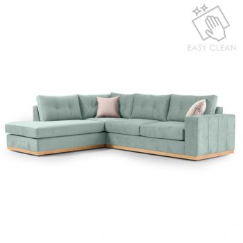 Coltar Dreapta Boston Ciel - Crem - Natural 280x225x95 cm