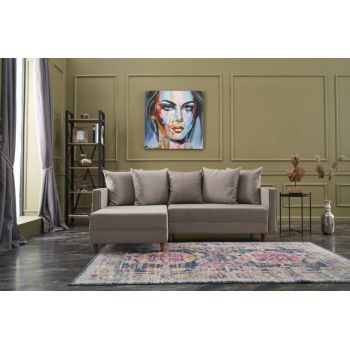 Coltar Extensibil Aydam Left Cream