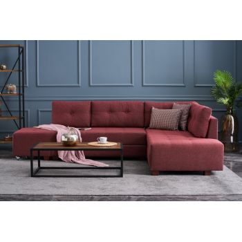 Coltar Extensibil Manama Claret Rosu