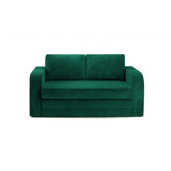 Canapea Extensibilă 2 locuri LETO, cu saltea pliabilă, 160 x 77 x 83 cm