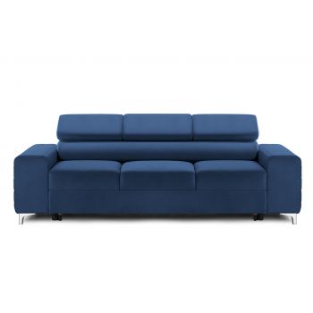 Canapea Extensibilă 3 locuri TIME NEW, cu tetiere reglabile, cu suport lombar, 255x97x94 cm