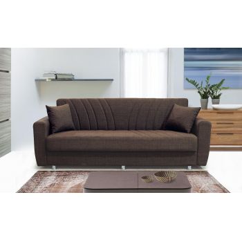 Canapea extensibila Belgin 3 locuri cu Lada de Depozitare, 210 x 75 x 80 cm