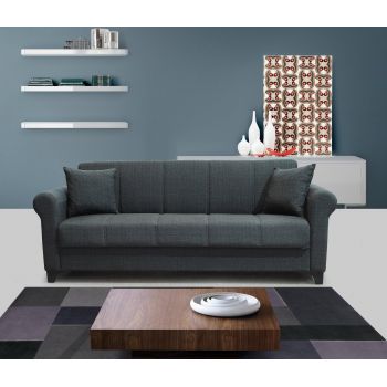 Canapea extensibila Roche 3 locuri cu Lada de Depozitare, 210 x 75 x 80 cm
