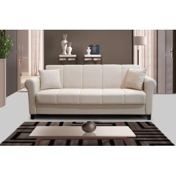 Canapea extensibila Roche 3 locuri cu Lada de Depozitare, 210 x 75 x 80 cm
