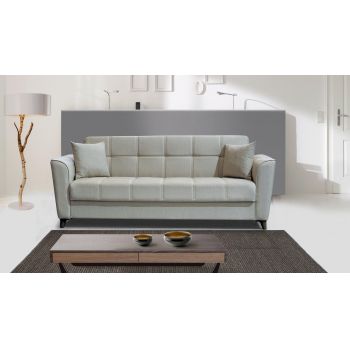 Canapea extensibila Vivo 3 locuri cu Lada de Depozitare, 210 x 75 x 80 cm