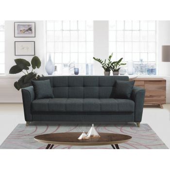 Canapea extensibila Vivo 3 locuri cu Lada de Depozitare, 210 x 75 x 80 cm