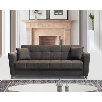 Canapea extensibila Vivo 3 locuri cu Lada de Depozitare, 210 x 75 x 80 cm