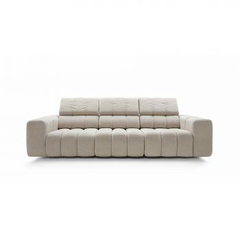 Canapea Zurich A1-1-1A, 287x113x78-100 cm, Stofa Over The Horizon 08, Beige