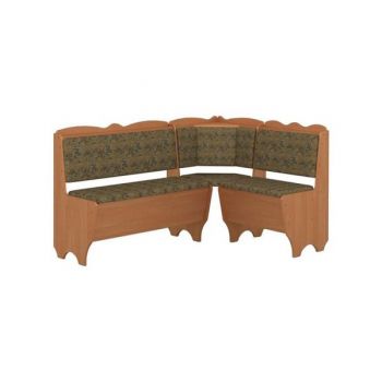 Coltar bucatarie RODOS, cu spatiu depozitare, colt interschimbabil, cires, 152x112x87 cm