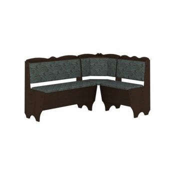 Coltar bucatarie RODOS, cu spatiu depozitare, colt interschimbabil, wenge, 152x112x87 cm