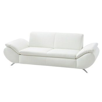 Canapea cu 2 locuri Max Winzer Marseille, alb