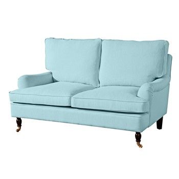 Canapea cu 2 locuri Max Winzer Passion, albastru deschis