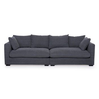Canapea cu 3 locuri Softnord Comfy Divider, gri închis Canapea cu 3 locuri Softnord Comfy Divider, gri închis