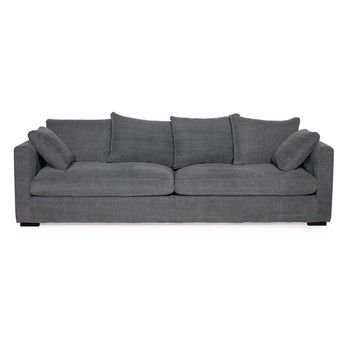 Canapea cu 3 locuri Softnord Comfy, gri închis Canapea cu 3 locuri Softnord Comfy, gri închis
