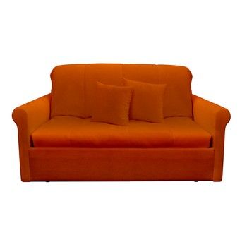 Canapea extensibilă cu 2 locuri 13Casa Greg, portocaliu fixa