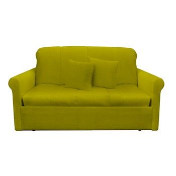 Canapea extensibilă cu 2 locuri 13Casa Greg, verde fixa