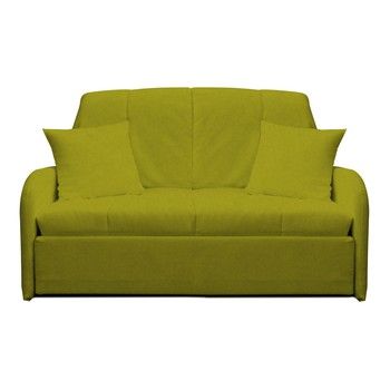 Canapea extensibilă cu 2 locuri 13Casa Paul, verde fixa