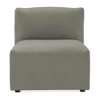Modul de mijloc pentru canapea Vivonita Velvet Cube, gri Modul de mijloc pentru canapea Vivonita Velvet Cube, gri
