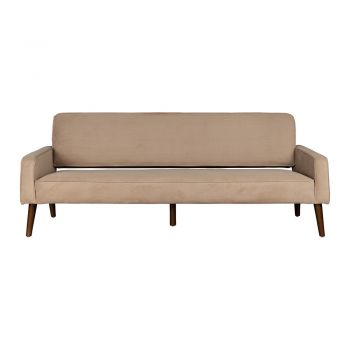 Canapea bej 200 cm Preston – Dutchbone