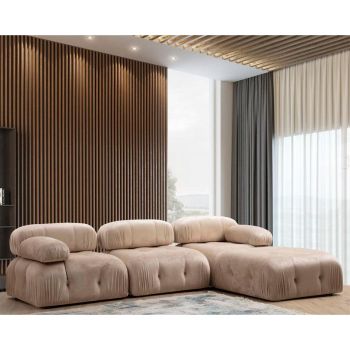 Canapea Divine catifea 288x95x75cm