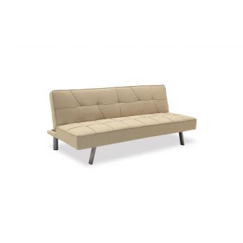 Canapea extensibilă Travis cu material textil 175x83x74cm