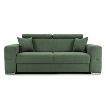 Canapea Fixă 2 locuri BELLAGIO, cu tetiere reglabile, 205x100x100 cm