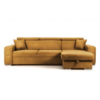 Colțar Extensibil BELLAGIO, șezlong interschimbabil, cu ladă de depozitare, cu tetiere reglabile, 280x170x100 cm Colțar Extensibil BELLAGIO, șezlong interschimbabil, cu ladă de depozitare, cu tetiere reglabile, 280x170x100 cm
