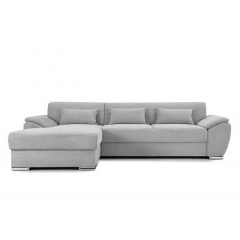 Colțar Extensibil PICASSO, cu ladă de depozitare, variante stânga/dreapta 295x168x80 cm