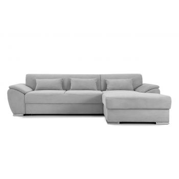 Colțar Extensibil PICASSO, cu ladă de depozitare, variante stânga/dreapta 295x168x80 cm